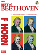 BEST OF BEETHOVEN F HORN BK/CD cover